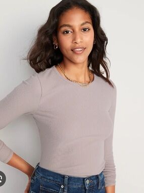 💕3/$25💕 Old Navy Plush Long Sleeve Rib-Knit Slim Fit